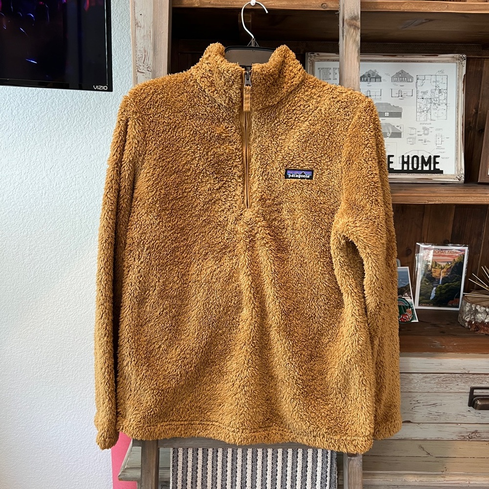 Patagonia women’s Los Gatos 1/4 zip fleece pullover size medium